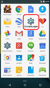Android 5.0 Lollipop - Einstellung