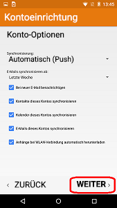 Android 5.0 Lollipop - Konten Einstellungen